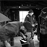 Making of new instruments in a forge, Znojmo 2014