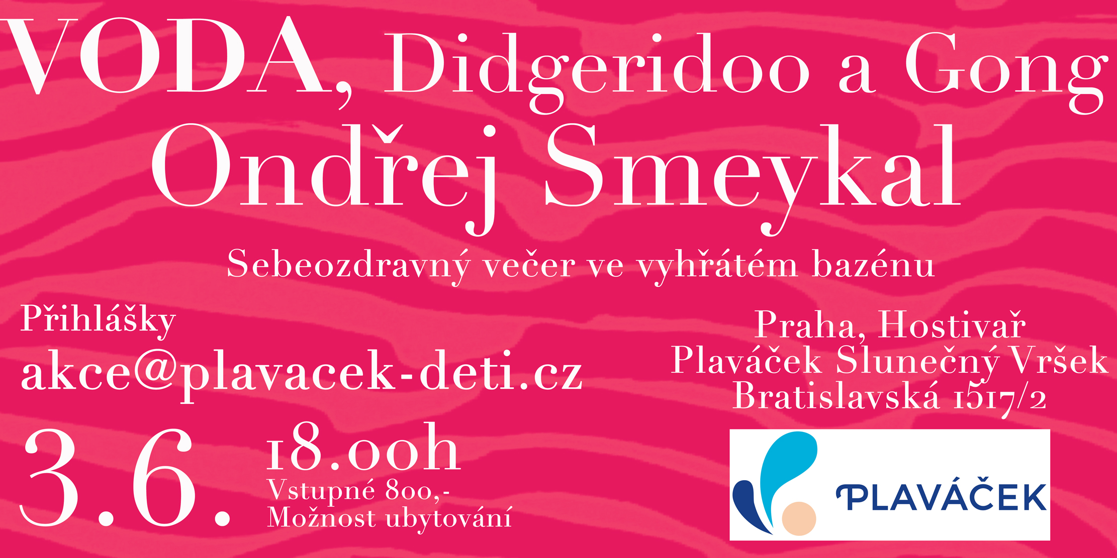 Voda, didgeridoo a gong Praha Voda, didgeridoo a gong Praha