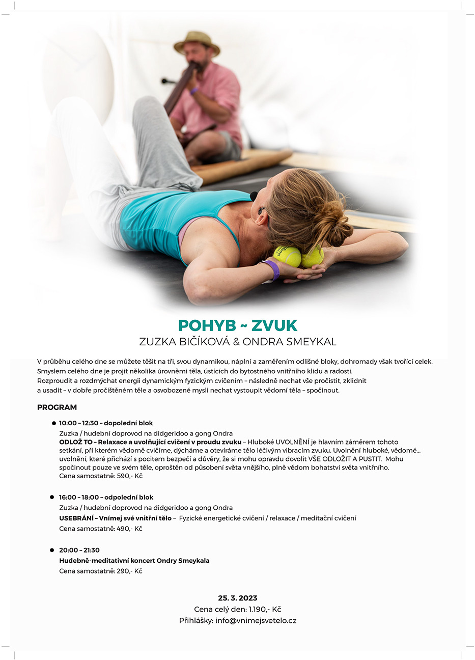 Pohyb Zvuk