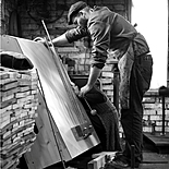 Making of new instruments in a forge, Znojmo 2014