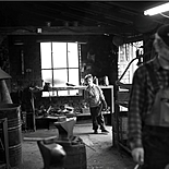 Making of new instruments in a forge, Znojmo 2014