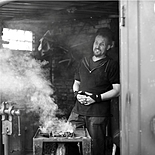 Making of new instruments in a forge, Znojmo 2014