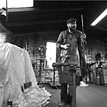 Making of new instruments in a forge, Znojmo 2014