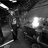 Making of new instruments in a forge, Znojmo 2014