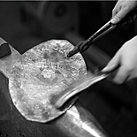 Making of new instruments in a forge, Znojmo 2014